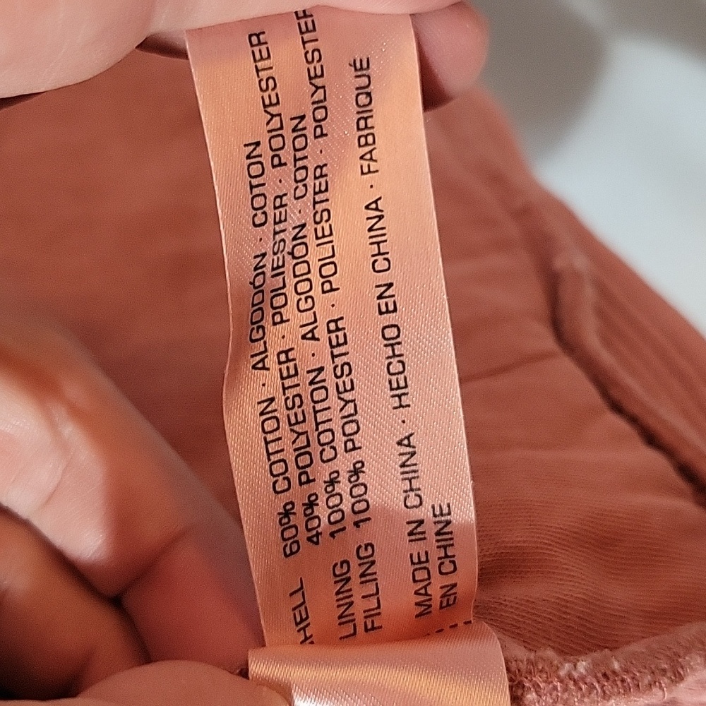 Dusty Pink Cozy Quilted Jacket - Picture 10 of 10